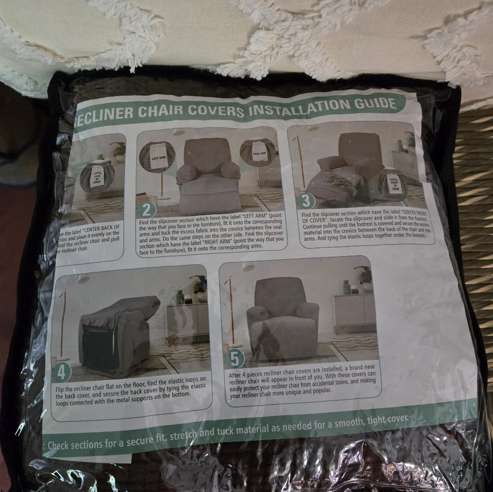 Brown Furniture Cover Accent